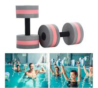 2Pcs Aquatic Exercise Dumbbells, Water Aerobics Weights, Water Weights Dumbbells, Foam Dumbbells For Aqua Aerobics, Swimming Pool Dumbbells, Resistance Fitness Barbells For Water Aerobics Weight Loss