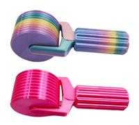 2pcs Art kit Roller for Crafting Art kit (Macaron Rose Pink)