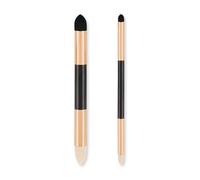 2Pcs Art Soft Oil Pastel Blending Washable Sketch Rubbing Sponge Brush Reusable Drawing Double Tip Blending Sponge Pen