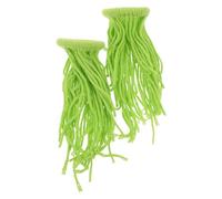2pcs Artificial Spawning Grass Cotton Rope Fish Egg Collector | Green Floating or Sinking Design, Protects Eggs and Supports Hatching in Fry Tank, Guppy Use
