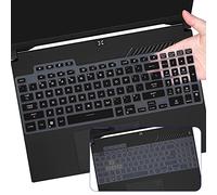 2PCS ASUS TUF Keyboard Cover for 2024 2023 2022 Gaming F15 FX507 FX507VU / F17 FX707 / F16 FX607JV, Dash 15 F15 FX517, A16 FA607PI FA617NS 16", A15 FA507NU / A17 FA707RM Skin