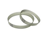 2pcs AT5-type Trapezoidal Tooth Polyurethane Steel Wire Timing Belts, Pitch 5mm, Circumference 450mm, Width 20mm, AT5-450