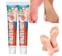 2PCS Athletes Foot Treatment,Anti Fungal Skin Cream,Antifungal Cream for Effective Anti-Itch,Itch Relief Cream,Foot Fungus Treatment,Itchy Skin Relief for Adults,Athletes Foot Cream Extra Strong