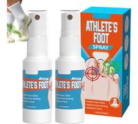 2PCS Athletes Foot Treatment Spray,Athletes Foot Spray, Fast Acting Antifungal Treatment for Itchy, Dry Cracked Feet, Eliminates Odor,Itch Relief Feet Care Spr/ay,Gentle Soothing Formula for Men&Women