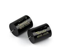 2Pcs Audio Capacitor MKP Audiophile Frequency-Divided Divider 400V 2.2uF 3.3uF 3.9uF 4.7uF 6.8uF 10uF For Speaker Audio BIANMTSW(400V10UF)