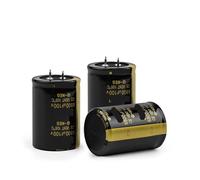 2Pcs Audio Electrolytic Capacitor 100V 1000UF 2200UF 3300UF 4700UF For Audio Hifi Amplifier High Frequency Low Speaker(100V2200UF 25x40)