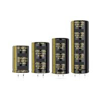 2Pcs Audio Electrolytic Capacitor 100V 1000UF 2200UF 3300UF 4700UF For Audio Hifi Amplifier High Frequency Low Speaker ICXLPMC(100V6800UF 35x50)