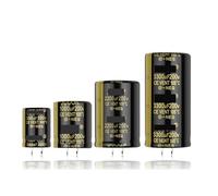 2Pcs Audio Electrolytic Capacitor 200V 220UF 330UF 470UF 680UF 1000UF 1500UF 2200UF 3300UF For Hifi Amplifier Low(200V2200UF 35x50)