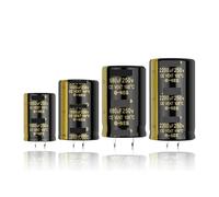 2Pcs Audio Electrolytic Capacitor 250V 220UF 330UF 470UF 680UF 1000UF For Audio Hifi Amplifier High Frequency Low(250V220UF 22x30)