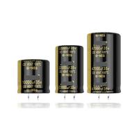 2Pcs Audio Electrolytic Capacitor 35V 10000UF 22000UF 47000UF For Audio Hifi Amplifier High Frequency Low Speaker(35V10000UF 30x30)