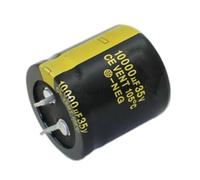 2pcs Audio Electrolytic Capacitor 35V10000UF 30 * 30MM For Audio Hifi Amplifier High Frequency Low Speaker