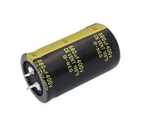 2Pcs Audio Electrolytic Capacitor 400V 100UF 150UF 220UF 330UF 470UF 560UF 680UF 820UF 1000UF for HiFi Amplifier Low ESR Component (Size : 400V680UF 35x50)