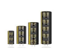 2Pcs Audio Electrolytic Capacitor 80V 3300UF 4700UF 6800UF 10000UF For Audio Hifi Amplifier High Frequency Low Speaker ICXLPMC(80V6800UF 30x50)