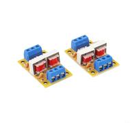 2pcs Audio Isolator Modules for Computer Audio with Aerospace Grade Components and Dual 3 5mm Jack or Wire Connection for Noise Suppression (2.0)