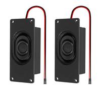 2Pcs Audio Speaker 3 Watt 8 Ohm Speaker 8ohm 3W Loundspeaker 2.54mm Interface Speaker for Small Electronic Projects Advertising Machines LCD TV Monitors