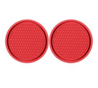 2Pcs Auto Cup Holders Liners Nonslip Shockproof Coasters Prevents Drink Spillage During Driving Car Interior Accessories Car Cup Pad