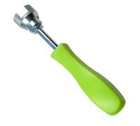 2pcs Auto Drum Brake Spring Compressor Tool Set, Drum Brake Service Tool for Washer Removal Installation, Steel Stem, ABS Handle, Green Red