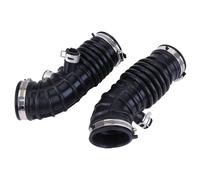 2PCS Auto Front Air Mass Boot Intake Hoses 16576-EY00B/A Suitable for Infiniti G37 13 EX37 3.7 v6 2008-2013
