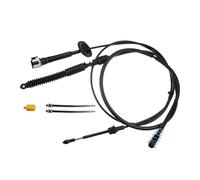 2pcs Auto Gear Shift Cable Transmission Shifter Cable 12477640 Compatible With Chevrolet For Silverado 1999-2002 2003 2004 2005 2006 2007 Trans Gear Shift Control