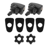 2pcs Auto Windshield Washer Nozzles with Adjustable Fan Spray Head