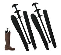 2PCS Automatic Boot Trees,Boot Trees for Long Boots Uk,Boots Shaper Holders High Knee Plastic Great Support and form Stretcher With Handle Inserts Shoes to Keep Shape Suitable for Women or Men