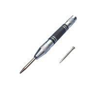 (2pcs) Automatic Center Pin Spring Loaded Mark Punch Tool Wood Indentation Woodworking Bit