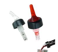 2PCS Automatic Measured Bottle Pourer, 40ml Quick Shot Spirit Measure Pourer Liquor Bottle Pourers Drinks Wine Cocktail Alcohol Automatic Dispenser Home Bar Tools for Spirits Liquor Shots