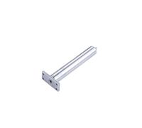 2pcs Automatic Soft Close Door Closers - Concealed Chain Spring for Interior Doors - Heavy Duty Hardware for Smooth Closing (Black)