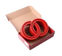 2Pcs Automotive Coil Spring Buffer Anti Vibration Universal Spring Bumper Cushion for Cars (A)