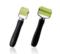 2Pcs Automotive Sound Deadening Roller, Rubber Seam Roller, Sound Proofing Rollers, Heat Resistant Silicon Seam Hand Pressure Roller Welding Tool for Car Deadening Mats Flooring Carpeting Wallpaper