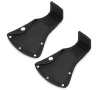 2pcs Axe Head Cover, Hatchet Sheath Axe Holster Double Snap Ax Protective Cover Camping Axe Blade Cover Camp Axe Sheath Fit for 600g Axe Hatchet Protector for Outdoor Hiking
