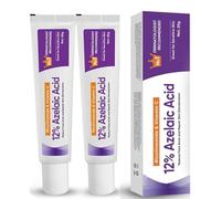 2Pcs Azelaic Acid The Ordinary, Azelaic Acid Serum, 12% Azelaic Acid Azelaic Acid 20% Cream Face Skin Care Pigmentation Treatment for All Skin Types