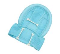2Pcs Baby Bath Support Net for New Born Bath Seat, 66x49x1.8cm | Polyester Mesh Cushion, Non Slip Ergonomic Fit, for Standard Bathtub Use, Easy to Clean, Blue