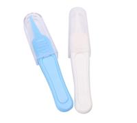 2pcs Baby Clean Tweezer Infants Clean Ear Nose Navel Tweezers Safe Forceps Cleaning Baby Nose and Ear Gadget Safe Baby Booger Remover