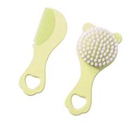 2Pcs Baby Daily Care Set Newborns Comb Brush Cartoon Bear Hair Care Tools Cleaning Brush Mother And Baby Products Newborns Comb Kit