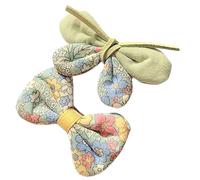 2Pcs Baby Hair Clips Non-Slip Mini Bows With Alligator Cute Print Knot Hairpin Slides Accessories Headdress For Kids Toddlers, Green