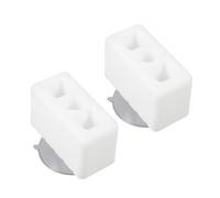 2pcs Baby Playpen Connector White Plastic Non-Slip Suction Base