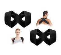 2Pcs Back Posture Corrector Men Women, Support for Shoulder Press & Backs Straightener, 2 in 1 Back Brace and Fitness Heavy Shoulder Straps