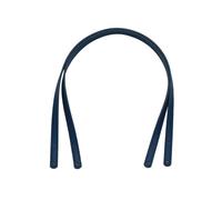 2Pcs Bag Strap Removable Pu Leather Handle Women Shoulder Bag DIY Replacement Accessories,Navy Blue,57cm