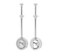 2Pcs Baking Dusting Wand, Sugar, Flour, and Spices, Powdered Sugar Shaker Duster Sifter for Cake Decorating, Pastries, Drinks, Home and Professional Kitchens