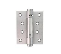 2PCS Ball Bearing Butterfly Butt Folding Self Closing Door Hinges Stainless Steel Adjustable Wooden Spring Doors Hinge(6inch)