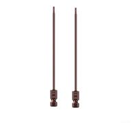 2Pcs Ball End Hex Screwdriver Bit Set, 150Mm H1.5-H6 Alloy Steel Magnetic Hex Head Screwdriver Bits Screw Driver(1.5mm)