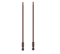 2Pcs Ball End Hex Screwdriver Bit Set, 150Mm H1.5-H6 Alloy Steel Magnetic Hex Head Screwdriver Bits Screw Driver(3mm)