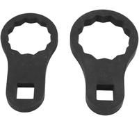2Pcs Ball Joint Wrench Durable Construction Precise Engineering Fit Reliable Replacement Part Steel 32mm 38mm Dual Hex Spanner for Upper Lower Ball Joint Nut Replacement on Mercedes C400 C450 C43 C...
