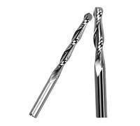 2pcs Ball Nose End Mill, 4mm Shank Spiral CNC Router Bits, 4mm Diameter, Cutting Length 12-42mm, 2 Flutes Solid Carbide End Mill(4 * 4 * 35)