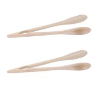 2pcs Bamboo Cactus Grabber Tongs for Succulent Stems and Roots, Beige