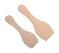 2Pcs Bamboo Clay Pottery Paddle for Shaping and Flattening | Smooth-textured boards, water-resistant for wet use, helps push out air bubbles, reduces compressed edges in studio tasks