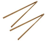 2pcs Bamboo Trash Picker Grabber Stick for Street Cleanup and Home Use | Strong Clamping Force, Bend Free Picking, Smooth Surface, Non Skid Handle, for Bottles and Ground Trash
