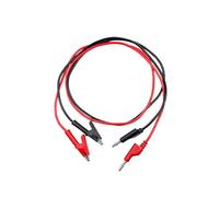 2Pcs Banana Plug to Alligators Clip Leads Multimeter Testing Cable Probes Leads Wire Cable for Electronic Testing Double End Leads Wire Line