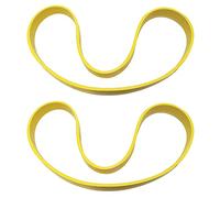 2PCS Band Saw Tires, Woodworking Non Slip Rubber Tire Replacement, Bandsaw Pulley Tire Compact Band Saw Replacement, 2 Pieces Bandsaw Scroll Wheel Rubber Ring (9 Inch)